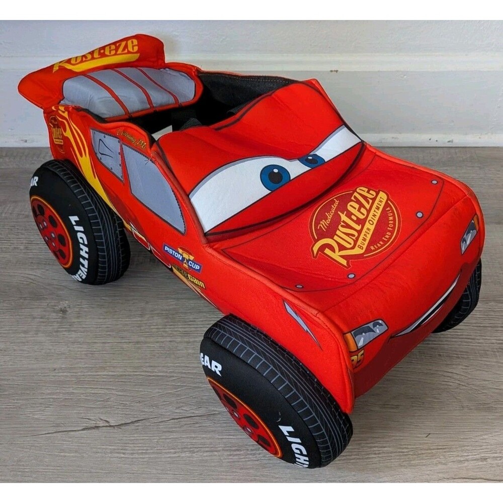 Disney Cars Lightning McQueen Boys Spirit Halloween Costume Car Red 3D Toddler